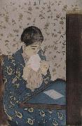 Mary Cassatt La Lettre china oil painting reproduction